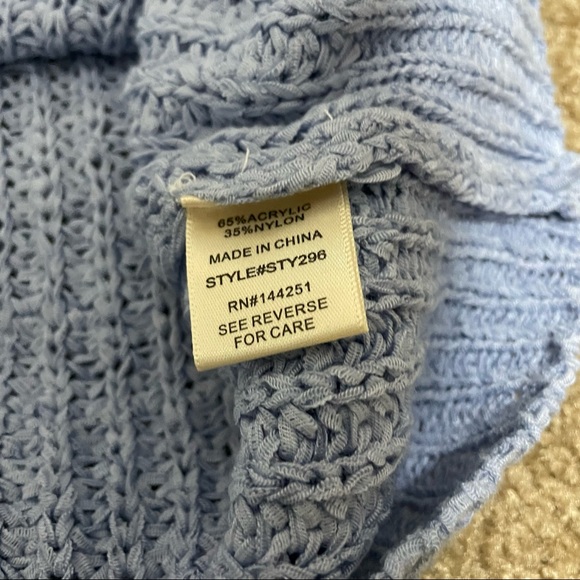 Sincerely Jules Women’s Lavender Knit Cardigan Sweater Size Large - Picture 5 of 9